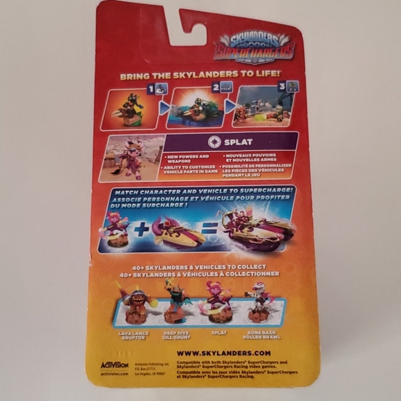 Skylander Splat Action Figures. New - Picture 2 of 2